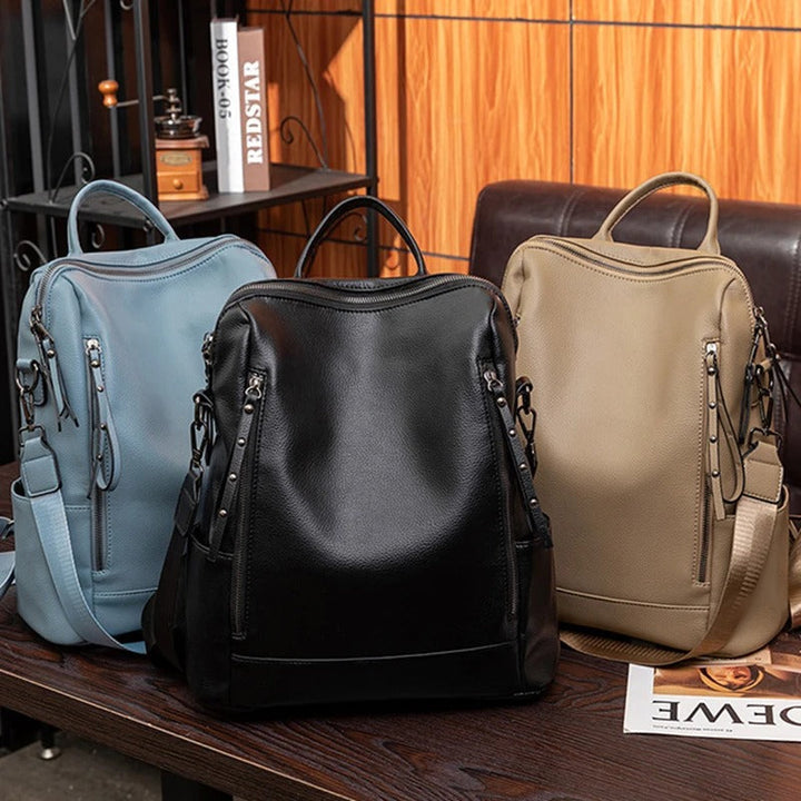 Amara | Women's Leather Backpack