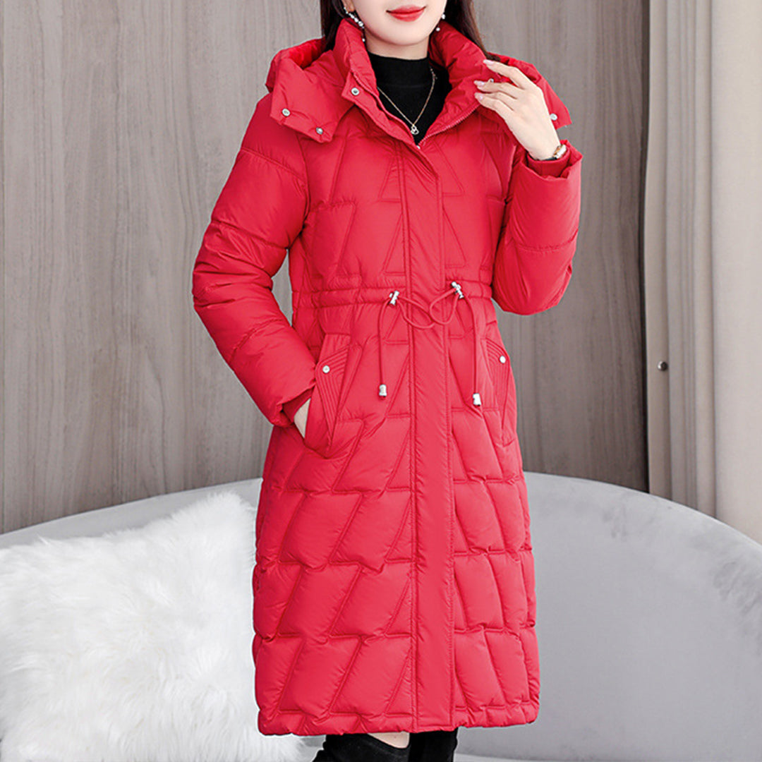 Aveline | Long Quilted Jacket