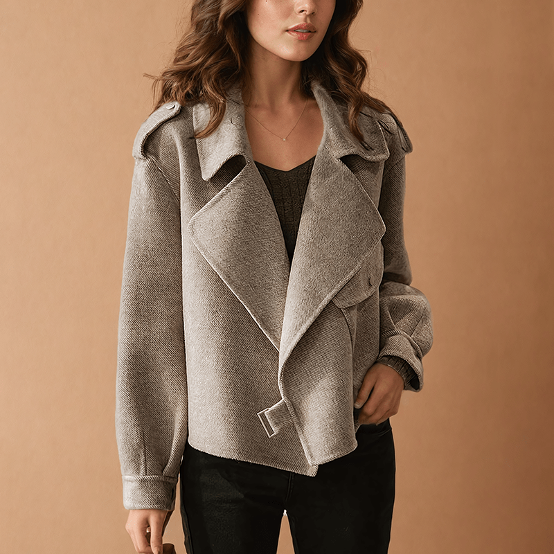 Modern Structured Coat for Women
