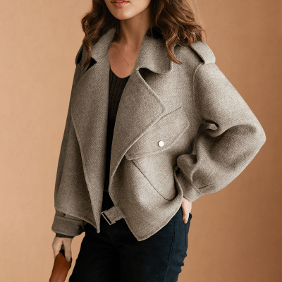 Modern Structured Coat for Women
