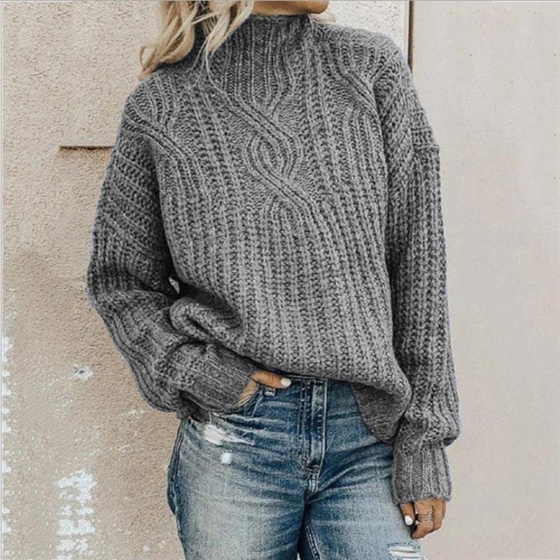 Julie | Sweater with a Comfortable Turtleneck