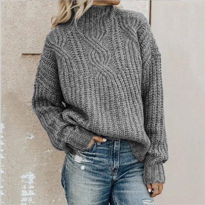 Julie | Sweater with a Comfortable Turtleneck