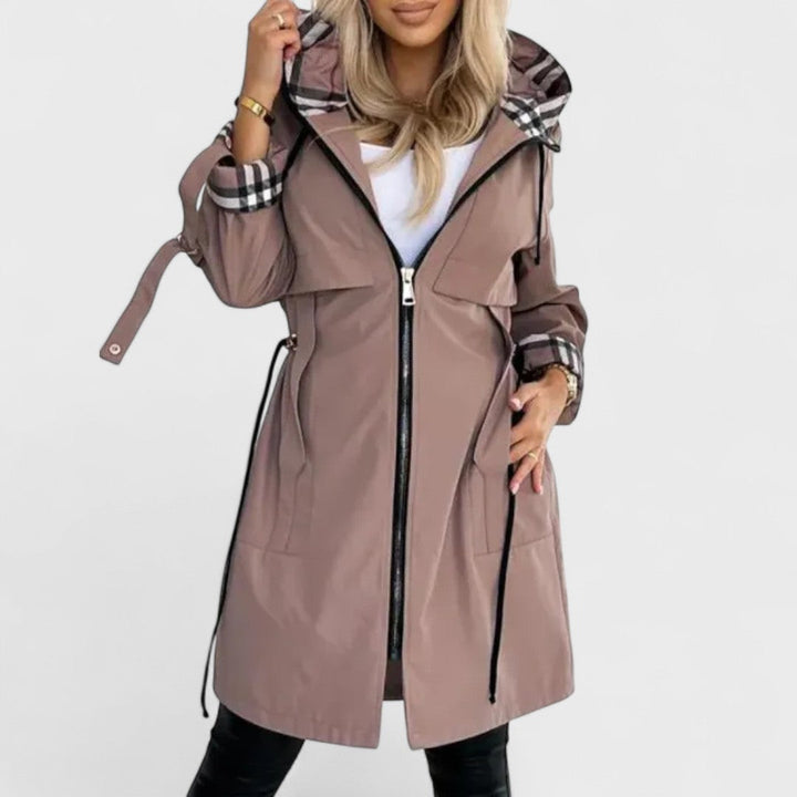 Saphira | Waterproof and Windproof Zip Coat