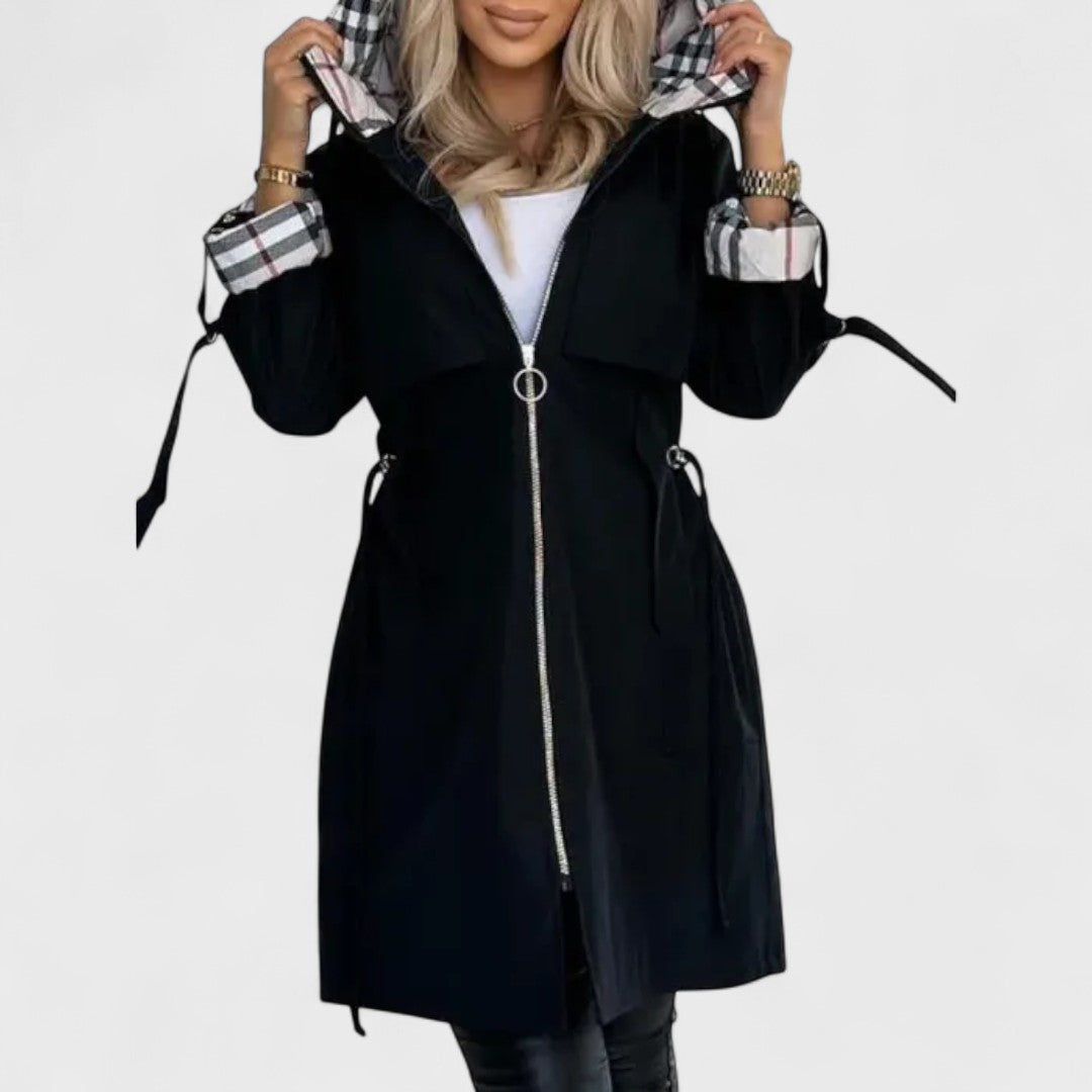 Saphira | Waterproof and Windproof Zip Coat