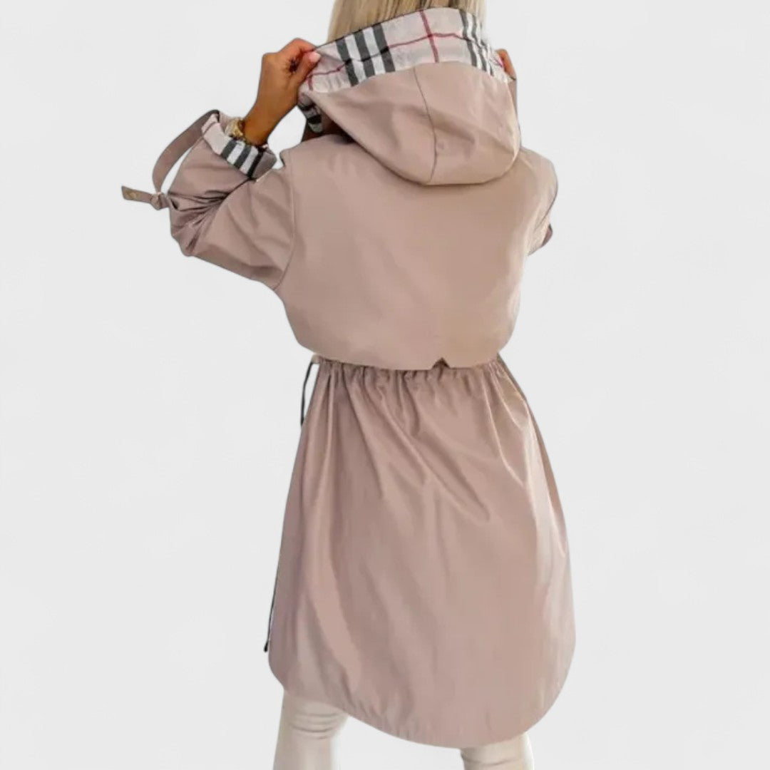 Saphira | Waterproof and Windproof Zip Coat
