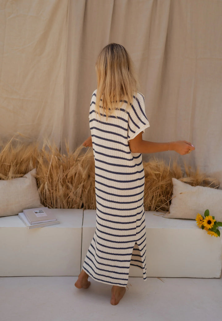 Steffy | Coastal Stripe Dress