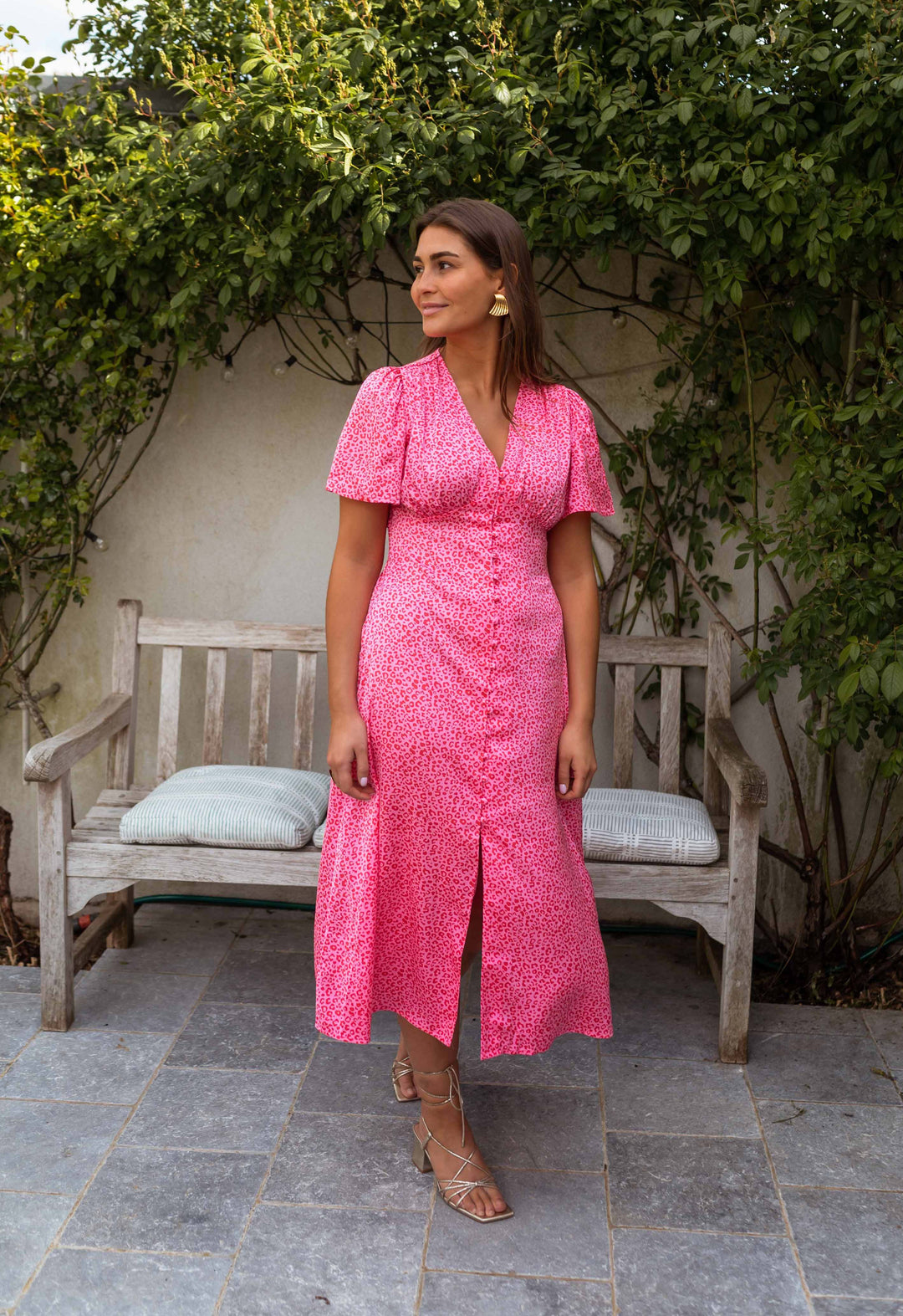 Rosary | Safari Midi Dress