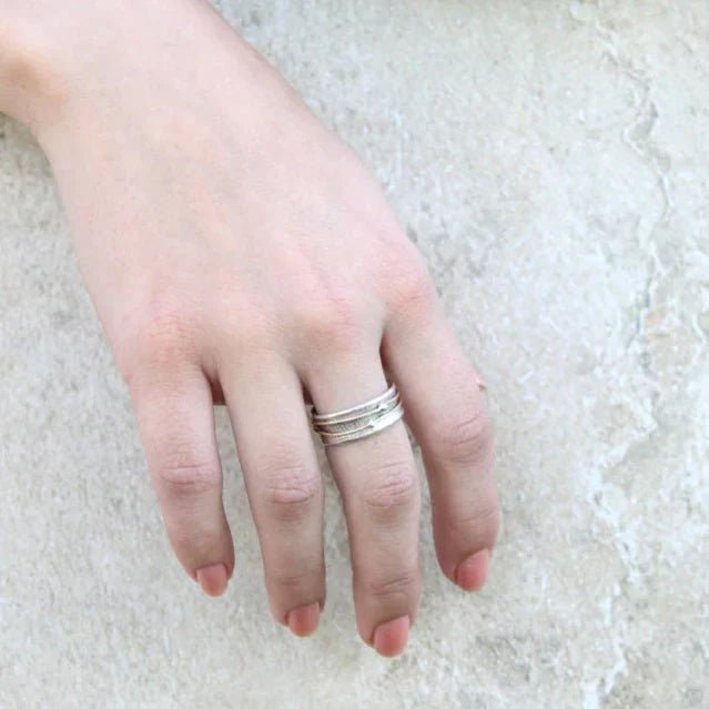 Aurelia | Vintage Gold-Plated Silver Ring