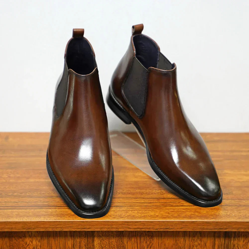 Ashton | Refined Leather Chelsea Boots