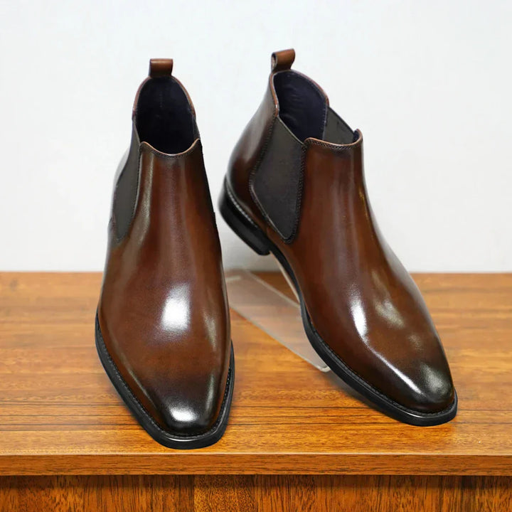 Ashton | Refined Leather Chelsea Boots