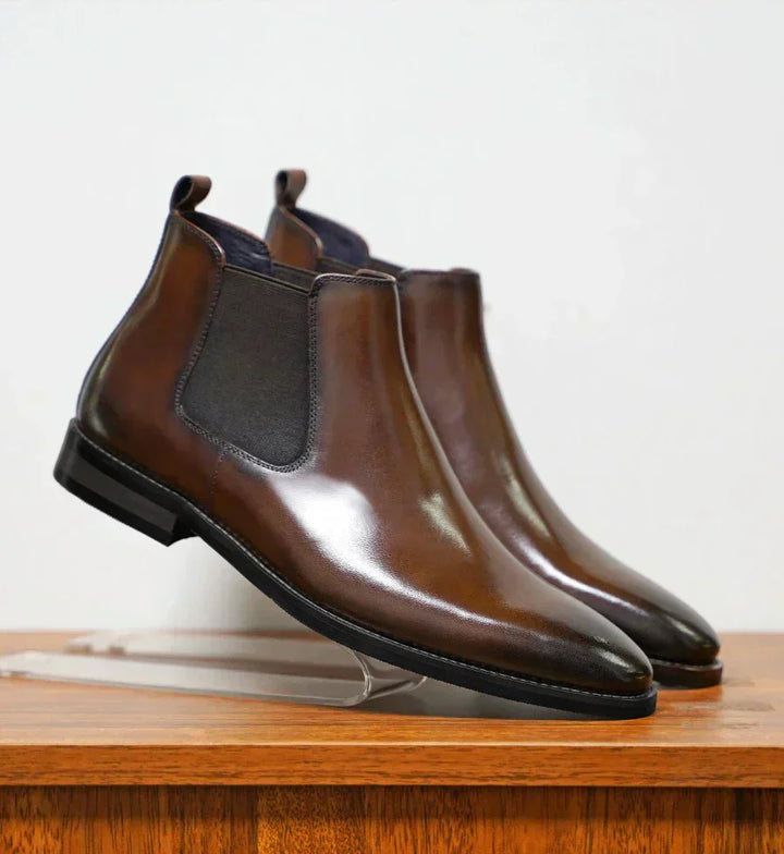 Ashton | Refined Leather Chelsea Boots