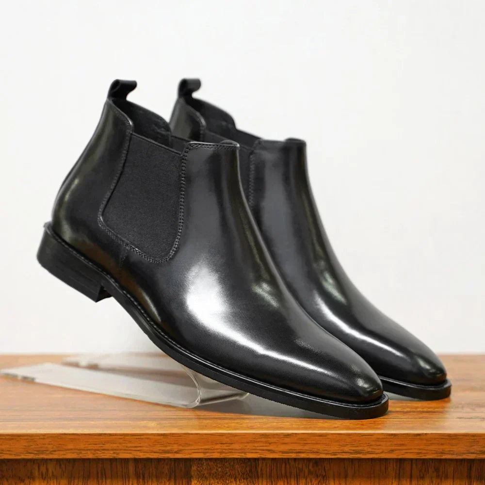 Ashton | Refined Leather Chelsea Boots