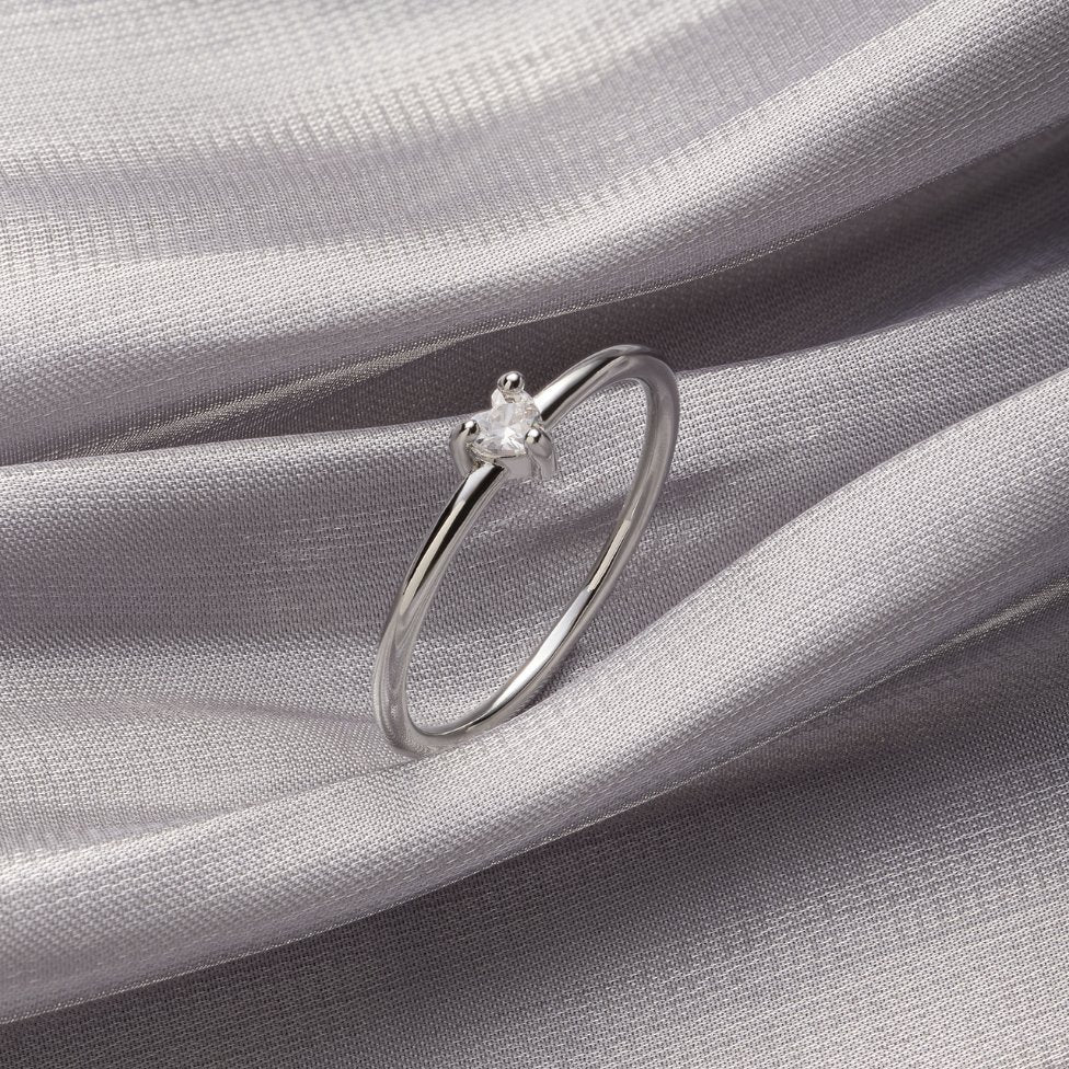 Little Love - Crystal Heart Ring