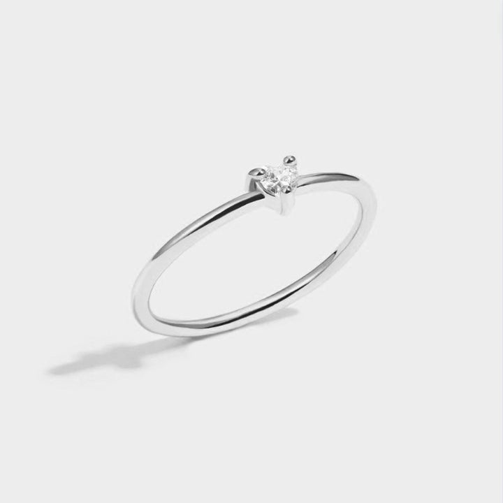 Little Love - Crystal Heart Ring