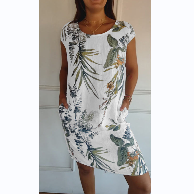 Sandy | Dress with round neck