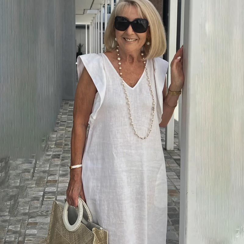 Helena | Santorini-Inspired Summer Dress