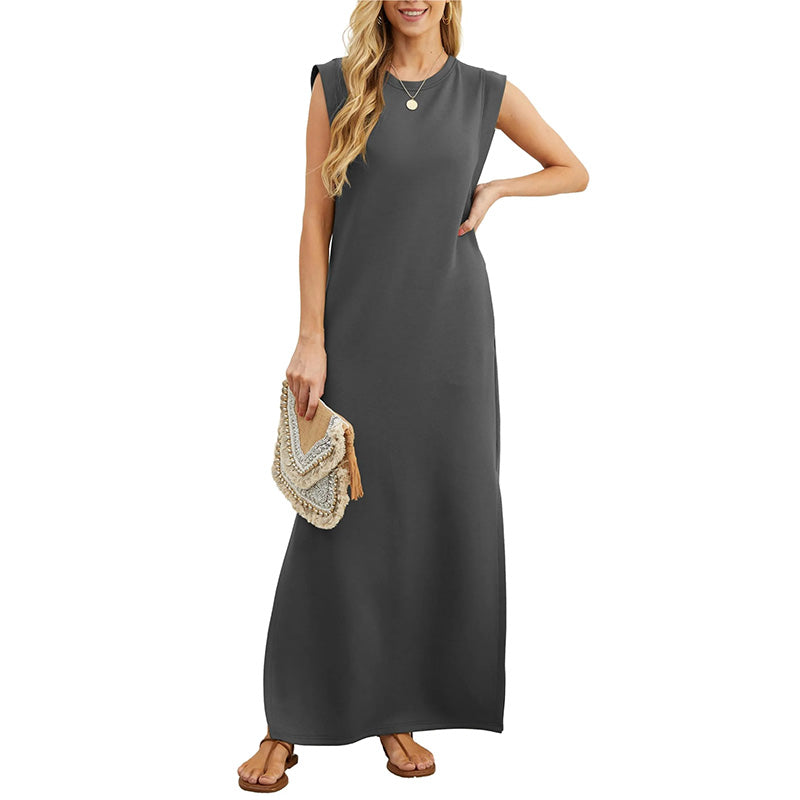 Lilly | Anti-Wrinkle Flowy Long Dress