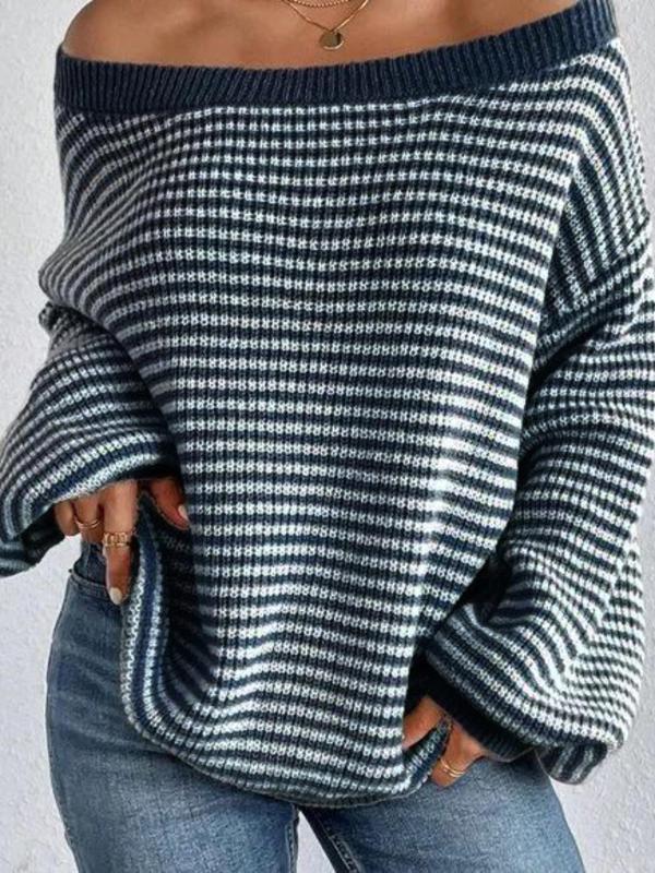 Stacey | Laid-Back Striped Sweater
