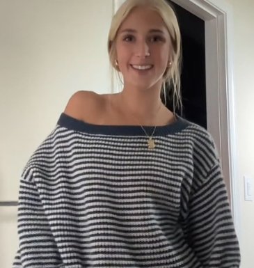 Stacey | Laid-Back Striped Sweater