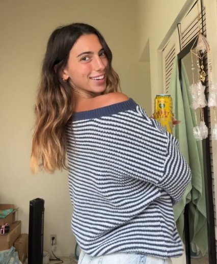 Stacey | Laid-Back Striped Sweater