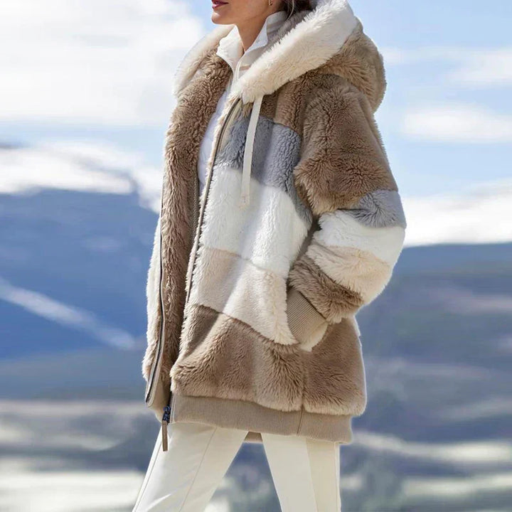 Corinne | Women’s Winter Hooded Zip Jacket