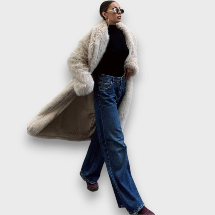 Corinne | Maxi Faux Fur Coat