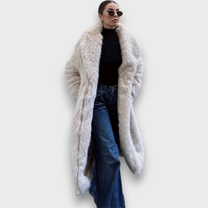 Corinne | Maxi Faux Fur Coat