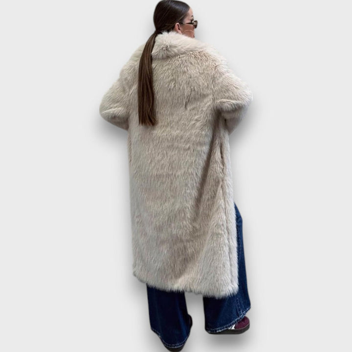 Corinne | Maxi Faux Fur Coat