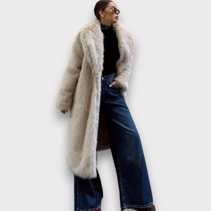 Corinne | Maxi Faux Fur Coat