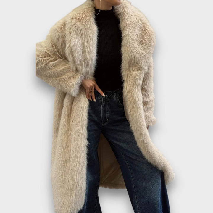 Corinne | Maxi Faux Fur Coat
