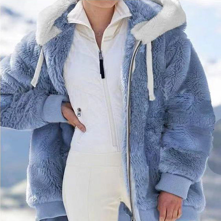 Corinne | Women’s Winter Hooded Zip Jacket
