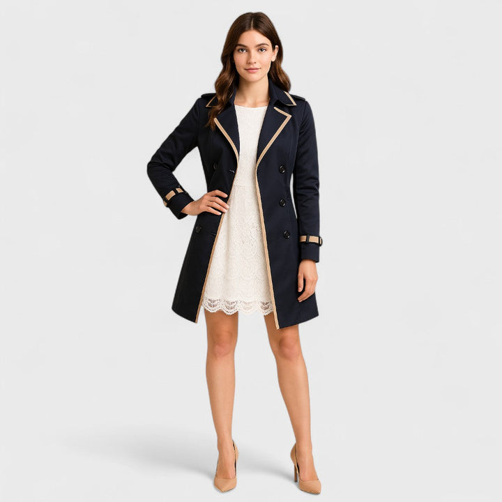 Isolde | Double-Breasted Trench Coat