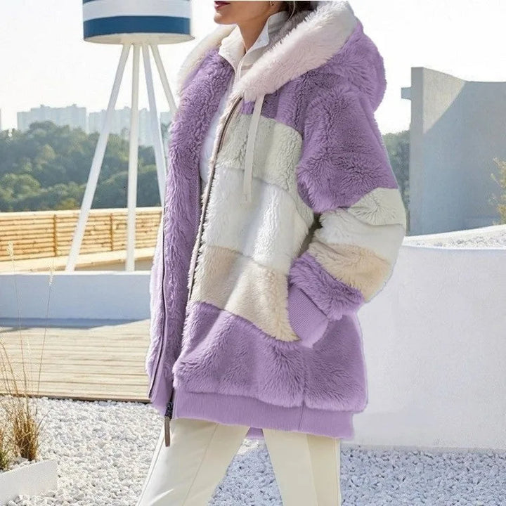 Corinne | Women’s Winter Hooded Zip Jacket