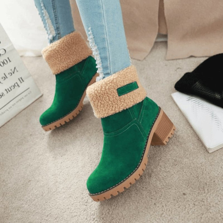 Emilia | Faux Suede Ankle Boots